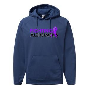 Fighting Alzheimer's Performance Fleece Hoodie