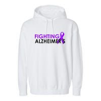 Fighting Alzheimer's Garment-Dyed Fleece Hoodie