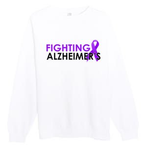 Fighting Alzheimer's Premium Crewneck Sweatshirt