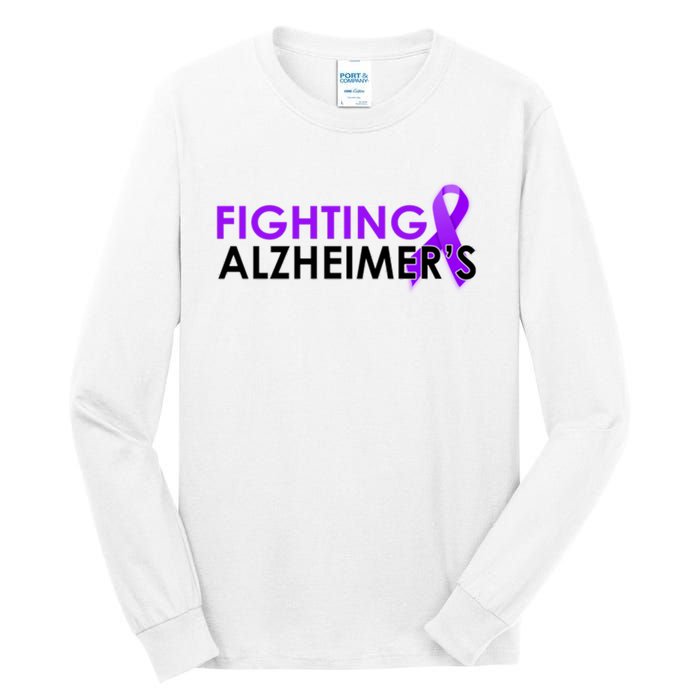 Fighting Alzheimer's Tall Long Sleeve T-Shirt