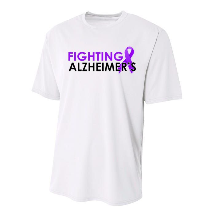 Fighting Alzheimer's Performance Sprint T-Shirt