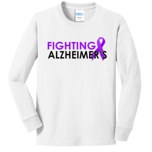 Fighting Alzheimer's Kids Long Sleeve Shirt