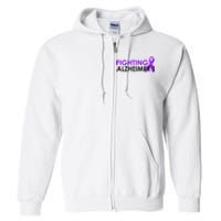 Fighting Alzheimer's Full Zip Hoodie