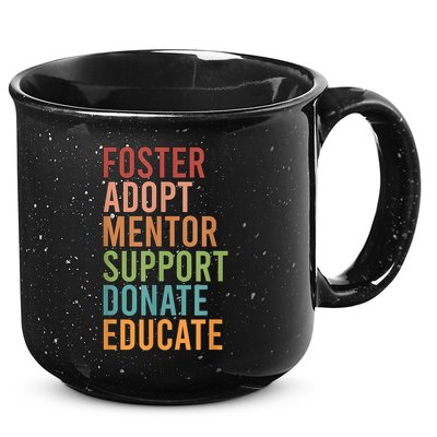Foster Adopt Foster Mom Foster Parent Foster Mother 15oz Campfire Ceramic Mug