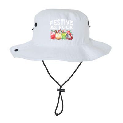 Festive As Fuck Funny Ugly Christmas Holiday Essential Legacy Cool Fit Booney Bucket Hat