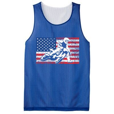 Funny American Flat Track Motorcycle Gift Cool Bike Rider Gift Mesh Reversible Basketball Jersey Tank