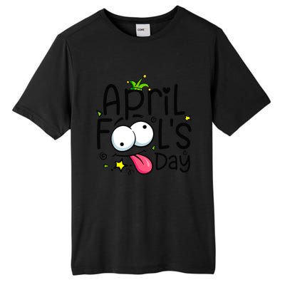 Funny April Fools Day 1st April Jokes Happy April Fools Day Tall Fusion ChromaSoft Performance T-Shirt