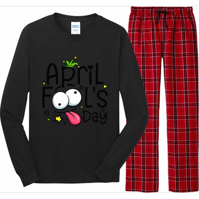 Funny April Fools Day 1st April Jokes Happy April Fools Day Long Sleeve Pajama Set