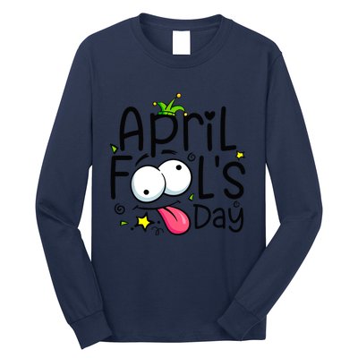 Funny April Fools Day 1st April Jokes Happy April Fools Day Long Sleeve Shirt