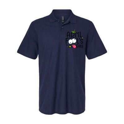 Funny April Fools Day 1st April Jokes Happy April Fools Day Softstyle Adult Sport Polo