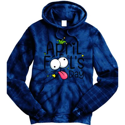 Funny April Fools Day 1st April Jokes Happy April Fools Day Tie Dye Hoodie