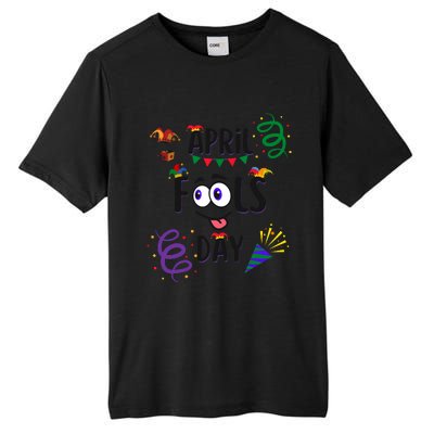 Funny April Fools Day April 1st Prank And Funny Tall Fusion ChromaSoft Performance T-Shirt