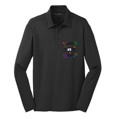 Funny April Fools Day April 1st Prank And Funny Silk Touch Performance Long Sleeve Polo