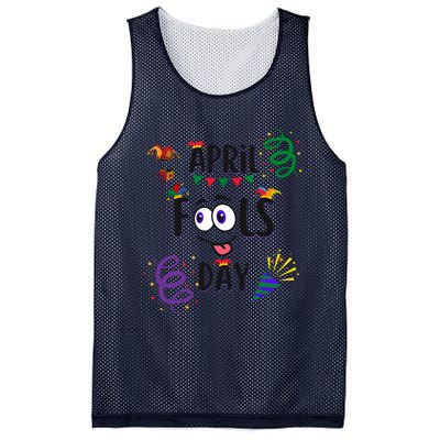 Funny April Fools Day April 1st Prank And Funny Mesh Reversible Basketball Jersey Tank