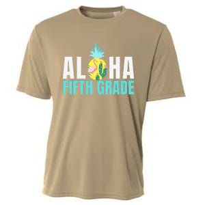 Funny Aloha Fifth Grade Back To School Teachers Gift Cooling Performance Crew T-Shirt