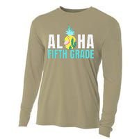 Funny Aloha Fifth Grade Back To School Teachers Gift Cooling Performance Long Sleeve Crew