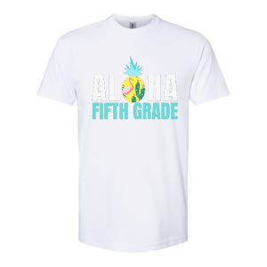 Funny Aloha Fifth Grade Back To School Teachers Gift Softstyle CVC T-Shirt