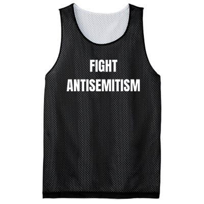 Fight Antisemitism Mesh Reversible Basketball Jersey Tank