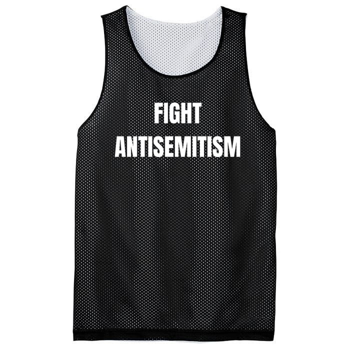 Fight Antisemitism Mesh Reversible Basketball Jersey Tank