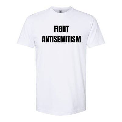 Fight Antisemitism Softstyle® CVC T-Shirt