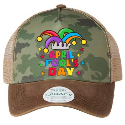 Funny April Fools Day Pranks Kit 1st April Jokes Adults Legacy Tie Dye Trucker Hat