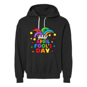 Funny April Fools Day Pranks Kit 1st April Jokes Adults Garment-Dyed Fleece Hoodie