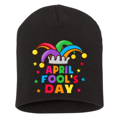 Funny April Fools Day Pranks Kit 1st April Jokes Adults Short Acrylic Beanie