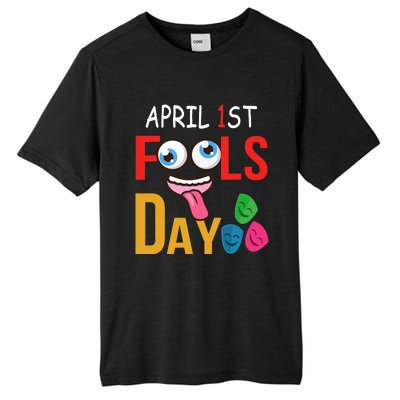 Funny April Fools Day Quote April Fools Day Squad Pranks Tall Fusion ChromaSoft Performance T-Shirt