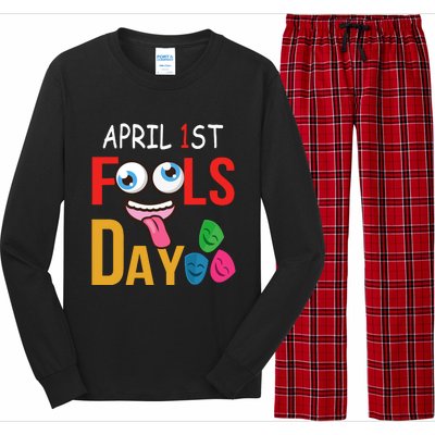 Funny April Fools Day Quote April Fools Day Squad Pranks Long Sleeve Pajama Set