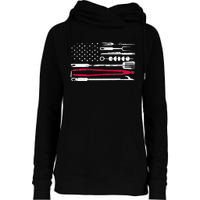 Funny American Flag Grilling Tools BBQ Grill Barbecue Tool Womens Funnel Neck Pullover Hood