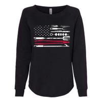 Funny American Flag Grilling Tools BBQ Grill Barbecue Tool Womens California Wash Sweatshirt