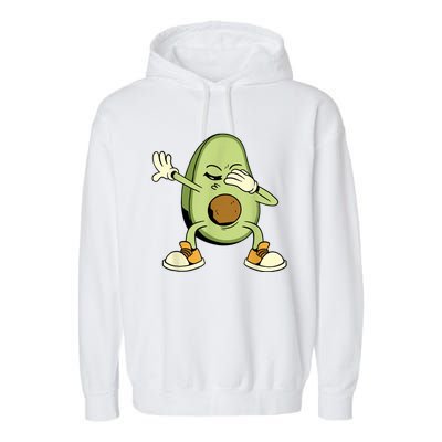 Funny Avocado Garment-Dyed Fleece Hoodie