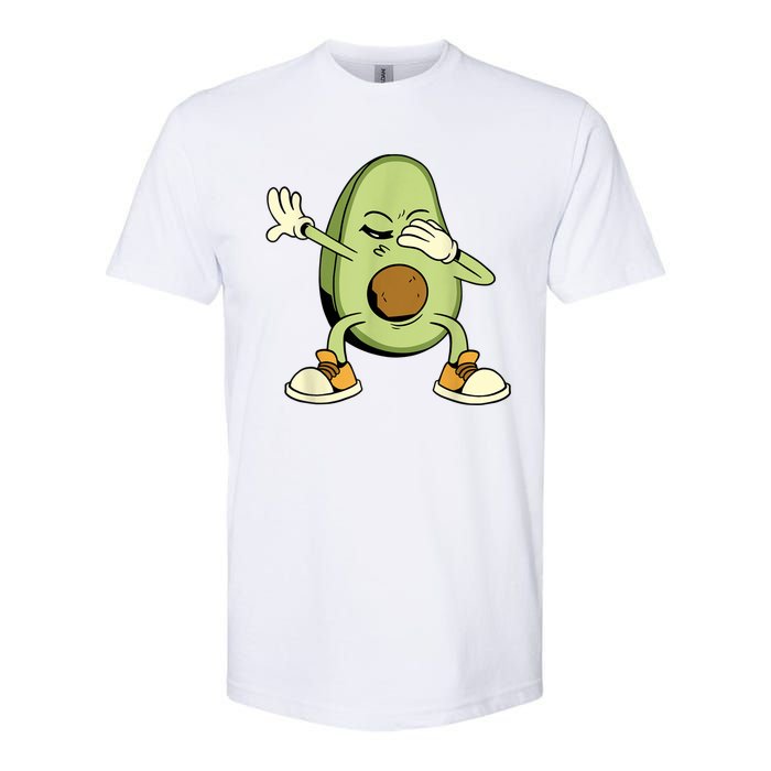 Funny Avocado Softstyle CVC T-Shirt