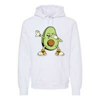 Funny Avocado Premium Hoodie