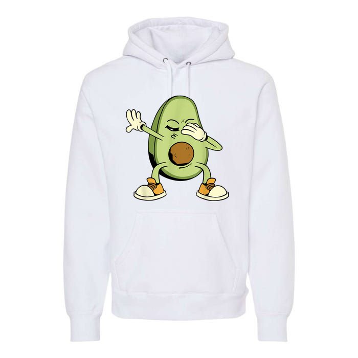 Funny Avocado Premium Hoodie