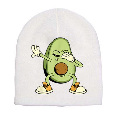 Funny Avocado Short Acrylic Beanie