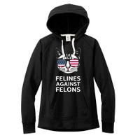 Felines Against Felons Women's Fleece Hoodie