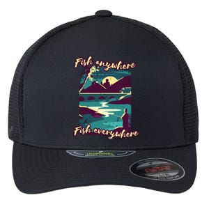 Fish Anywhere Fish Everywhere Flexfit Unipanel Trucker Cap