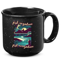 Fish Anywhere Fish Everywhere 15oz Campfire Ceramic Mug