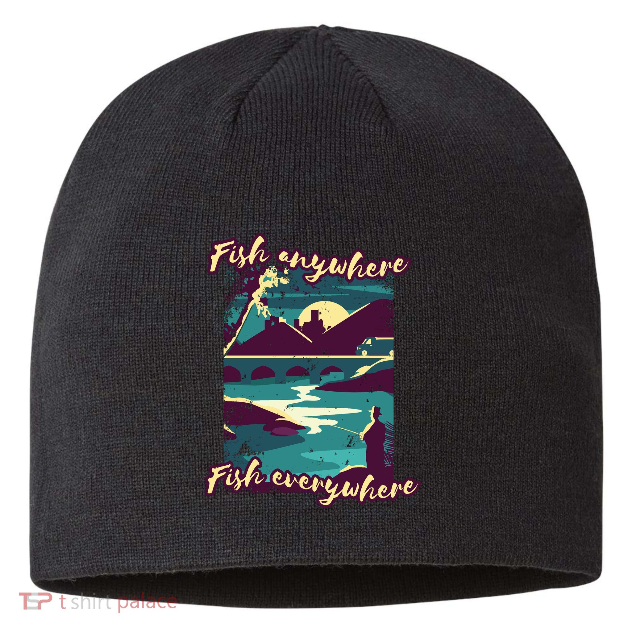 Fish Anywhere Fish Everywhere Sustainable Beanie