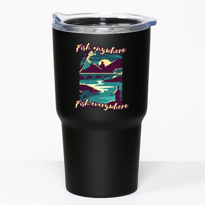 Fish Anywhere Fish Everywhere Tumbler