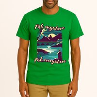 Fish Anywhere Fish Everywhere Tall T-Shirt