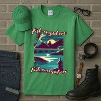 Fish Anywhere Fish Everywhere Tall T-Shirt