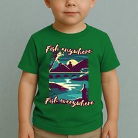 Fish Anywhere Fish Everywhere Toddler T-Shirt