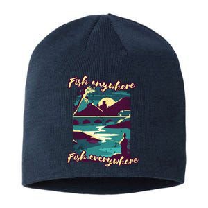 Fish Anywhere Fish Everywhere Sustainable Beanie