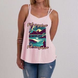 Fish Anywhere Fish Everywhere Women's Strappy Tank