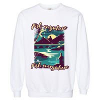 Fish Anywhere Fish Everywhere Garment-Dyed Sweatshirt