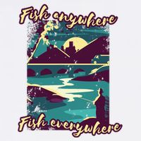 Fish Anywhere Fish Everywhere Garment-Dyed Sweatshirt