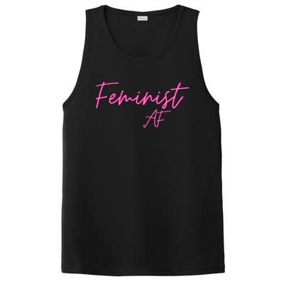 Feminist Af Feminist Empowered Feminist Cool Gift PosiCharge Competitor Tank