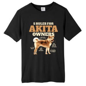 Funny Akita For Women Men Akita Owner Gifts Tall Fusion ChromaSoft Performance T-Shirt